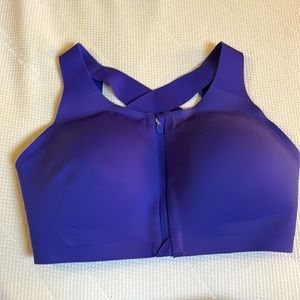 Enlite Front Zip Bra 34E